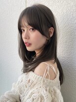 ベイルーム(BAYROOM by HONEY omotesando) レイヤーカット/グレージュ/顔まわりカット