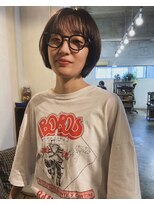 ヘアメイク ドロール(hair make DROLL) あごラインボブ