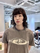 ベンジー 学芸大学店(benji)&nbsp;レイヤーしっかりなウルフパーマ