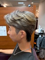 ケースタイル ヘアスタジオ 神保町店(K STYLE HAIR STUDIO)&nbsp;フェザーパーマ/メンズパーマ/束感/ツーブロック/理容室