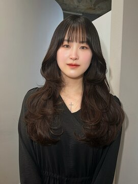 カノエ(canoe) チョコレートカラー顔周りレイヤー20代~50代【西新大濠荒戸】