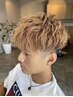 【 new !! 】高濃度ケラチン・ケアパーマ+カット men's
