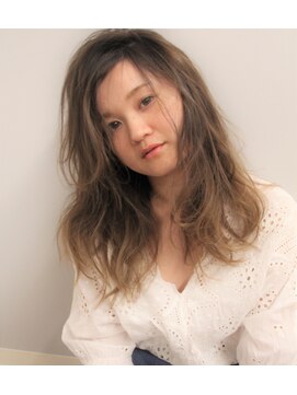 ボスコレクション(BOSS COLLECTION) 外人風かきあげセミディ