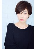 【morio池袋】大人かわいい秋冬人気黒髪ベリーショート