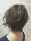 外ハネショート
