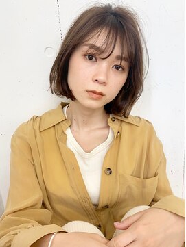 マグノリア オモテサンドウ(MAGNOLiA Omotesando) シンプルワンカールストレート・・・担当KAYO