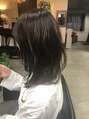 ゴート(GOAT) ロングウルフレイヤー【GOAT原宿インナーカラー/学割U24】