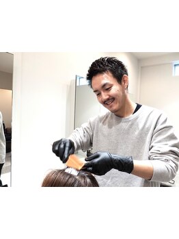 【洛西口駅徒歩4分】一人ひとりに似合わせたデザインで毎日にプラスを。グレイカラーでも明るく、艶髪に！