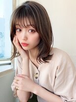 ラルユー 金山(LallYou)&nbsp;イメチェン/前髪パーマ/ベビーバング/ボブルフ/ショコラベージュ