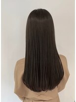 オースティン 流山おおたかの森(AUSTIN)&nbsp;大人かわいい前髪セシルカットココアブラウンフリンジウェーブ