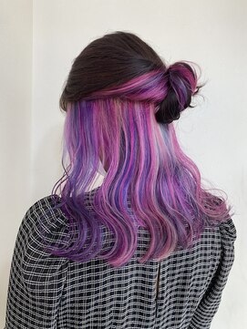 エッジ 下北沢(edge.) インナーカラー  相場堅弥　ユニコーン edge.下北沢