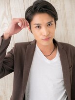 ハンサム クラシック 越谷店(Classic)&nbsp;立上げバングな七三ツーブロックショートC