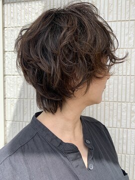 チーゴ(Hair&Spa CHEEGO) 大人ガーリー☆ショート/ステップボーンカット☆20代30代40代
