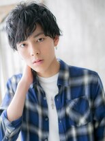 メンズヘア ビーセカンド 草加店(MENS HAIR B-2)&nbsp;セミウエット束感こなれニュアンスマッシュO