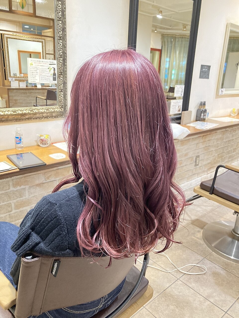 ダブルカラー/くすみピンク：L164281418｜ネオリーブカップ 町田店