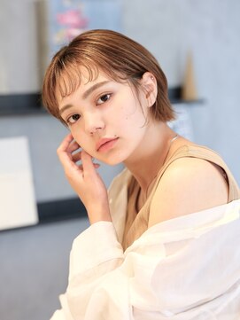 エムスラッシュ 新百合ヶ丘(M.SLASH) オン眉/前髪パーマ/ウルフマッシュ/インナーカラー/新百合ヶ丘