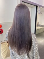 ゲーム 原宿店(GAME)&nbsp;ラベンダーベージュ/ダブルカラー/ケアブリーチ/髪質改善/原宿