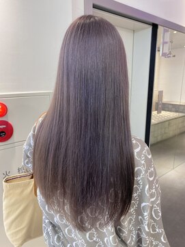 ゲーム 原宿店(GAME) ラベンダーベージュ/ダブルカラー/ケアブリーチ/髪質改善/原宿