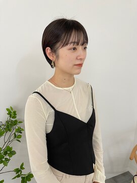 ディッシィ 立川(D'ICI) 《SAYAKA》シースルーバング×ショート