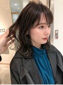大人可愛いｘ韓国ヘアｘくびれミディxグレージュカラーｘ波巻き