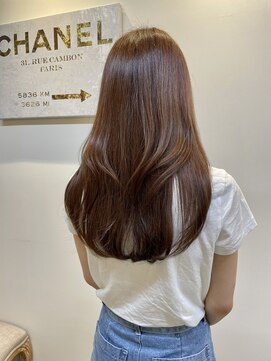 ヘアアンドヘッドスパ エリー(hair&headspa elly) マロンブラウン