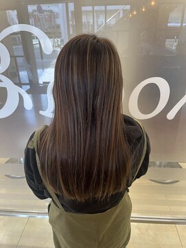 ヘアースペースブルーム ヒーロー 園田店(HAIR SPACE BLOOM hero) 【園田/ハイライト】ベージュカラー