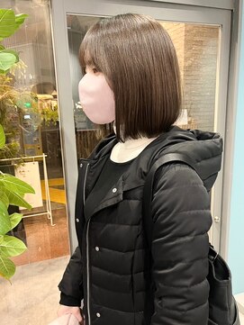 ノエ トトン(noe tton) ミニボブ×透明感カラーA-16