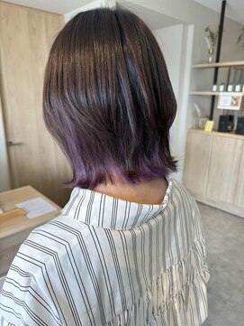 カナリーバイマカロア(CANARY by Makaloa) くびれボブ　インナーカラー