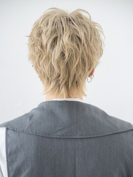 トニーアンドガイ メン 与野駅前店(TONI&GUY MEN) 10代20代ハイトーンカラーツイスパ無造作マッシュd与野