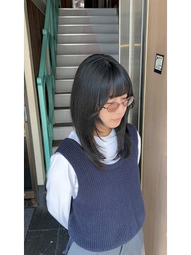 アヴァンス 天王寺店(AVANCE.) レイヤースタイル×就活カラー