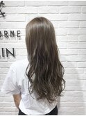 エドル　透け感アッシュ