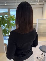 マルフェ 天王寺(marfe)&nbsp;乾かすだけで綺麗酸性ストレート#透明感カラー/髪質改善