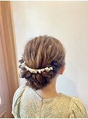 結婚式ヘアアレンジ