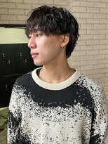 アルバム 渋谷パルコ(ALBUM) 韓国マッシュ波打ちパーマフェザーショート_ba505621