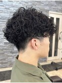日光波巻きスパイラルパーマツイストパーマ波巻きパーマメンズ