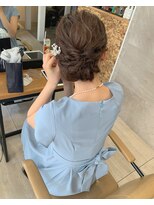 オグジュアリー 表参道(aux.)&nbsp;ゆるっとまとめ髪アレンジ
