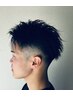 《男性の身だしなみサポート》フェードカット＋顔剃り＋眉カット＋シャンプー