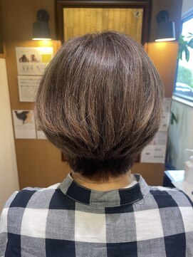 チアー ヘアリラクゼーション(cheer HAIRRELAXATION) ショートボブ