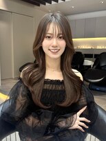 ロンド ロワール 門前仲町(Lond Loire)&nbsp;韓国レイヤーカット/くびれ巻き/前髪顔周り/セミディ[門前仲町]