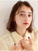 イメチェン/ホワイトブロンド/外ハネボブ/美髪/表参道/髪質改善