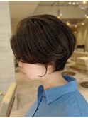 ショート/韓国/顔まわり/レイヤーカット/外苑前