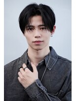 メンズサロン ゴールド 名古屋(GOALD)&nbsp;ナチュラルセンターパート/コンマバング