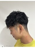 ニュアンスパーマ/ベリーショート/韓国マッシュ/松戸駅/men's