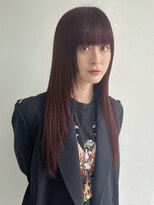 トリッカ 銀座(tricca)&nbsp;ロングレイヤー/顔まわりレイヤー/シャギーレイヤー/暖色