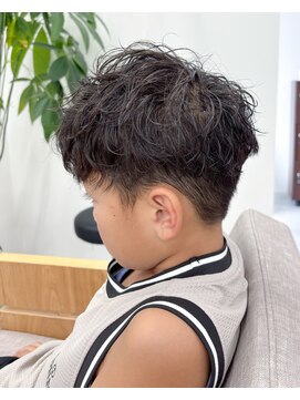 メンズサロンラシルバイレストプラス(MEN'S SALON racil by rest plus) スパイラルパーマ　マッシュ