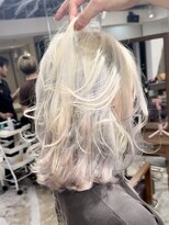 メゾン 心斎橋店(Maison)&nbsp;心斎橋/ケアブリーチ/ダブルカラー/ハイトーン/ブリーチ/カラー