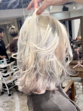 メゾン 心斎橋店(Maison) 心斎橋/ケアブリーチ/ダブルカラー/ハイトーン/ブリーチ/カラー