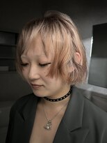 天神美容室&nbsp;ハイトーン天神大名レイヤーカットデザインカラーブリーチ