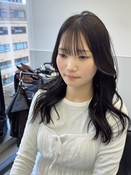 ゴウトゥデイシェアサロン 町田店(GO TODAY SHAiRE SALON) シースルー前髪×シルキーストレート