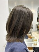 【Tierra美侑】イルミナで作る赤みなしオリーブグレージュカラー